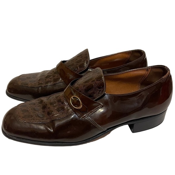 Rand Other - Mens RAND Patent Leather Slip On Loafers Dress Shoes